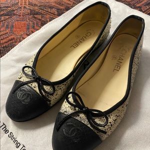 Chanel ballet flats